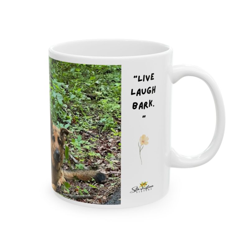 Pet Lover's Ceramic Mug - 'Live Laugh Bark' - Perfect Gift for Dog Owners - Image 4