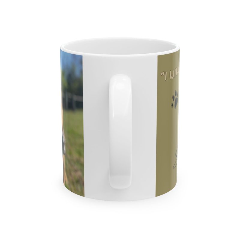 Personalized Pet Love Ceramic Mug - Hank Will Always Love You - Image 2
