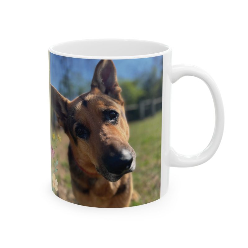 Personalized Pet Love Ceramic Mug - Hank Will Always Love You - Image 4