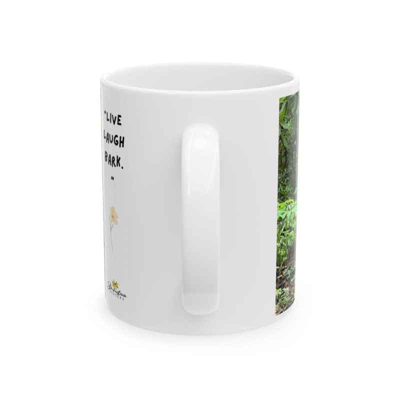Pet Lover's Ceramic Mug - 'Live Laugh Bark' - Perfect Gift for Dog Owners - Image 2