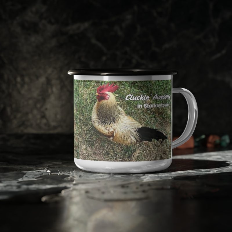 Cluckin' Awesome Enamel Camp Cup - Perfect Gift for Chicken Lovers - Image 4