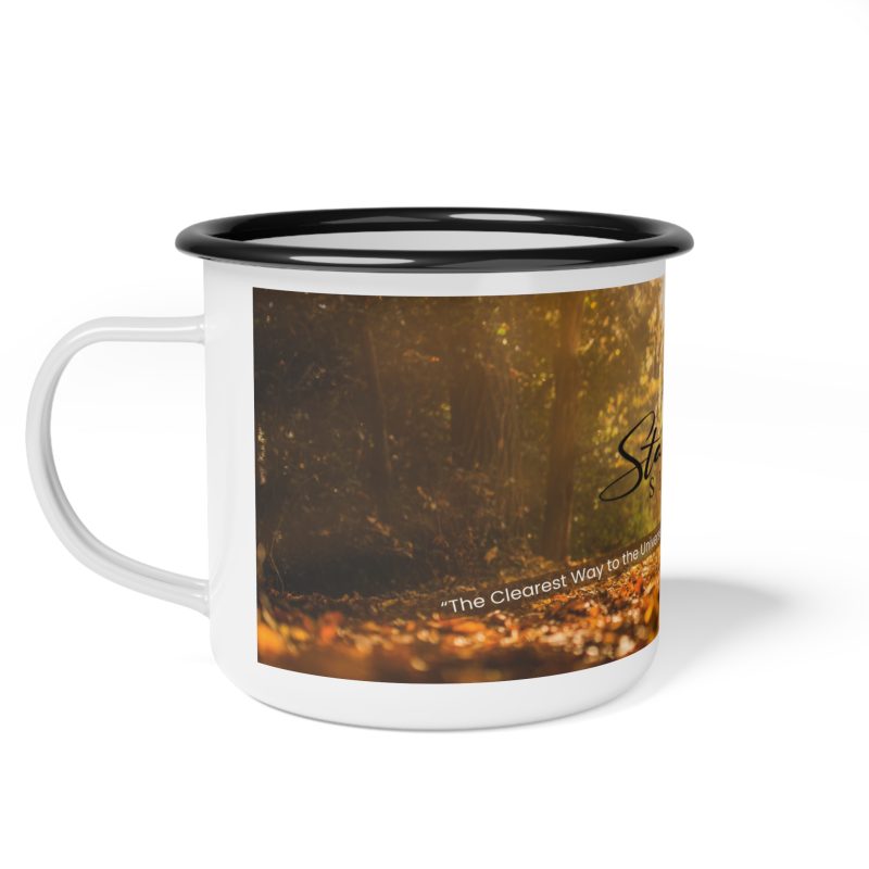 Nature-Inspired Enamel Camp Cup - Starketown Sisters Collection