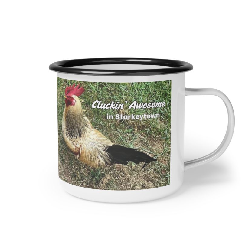 Cluckin' Awesome Enamel Camp Cup - Perfect Gift for Chicken Lovers - Image 3